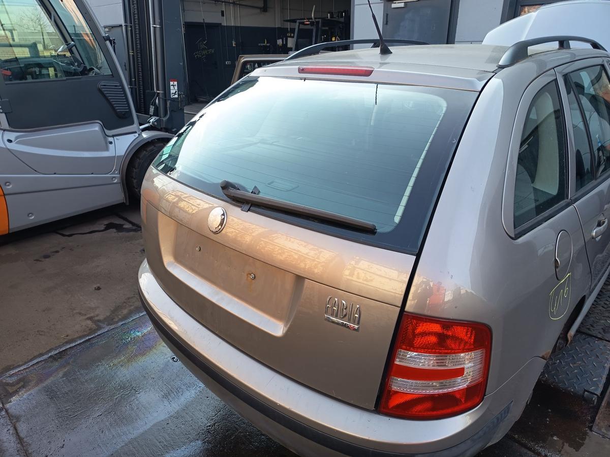 Skoda Fabia 6Y Combi original Heckklappe mit Scheibe F8H Capuccinobeige Bj 2007
