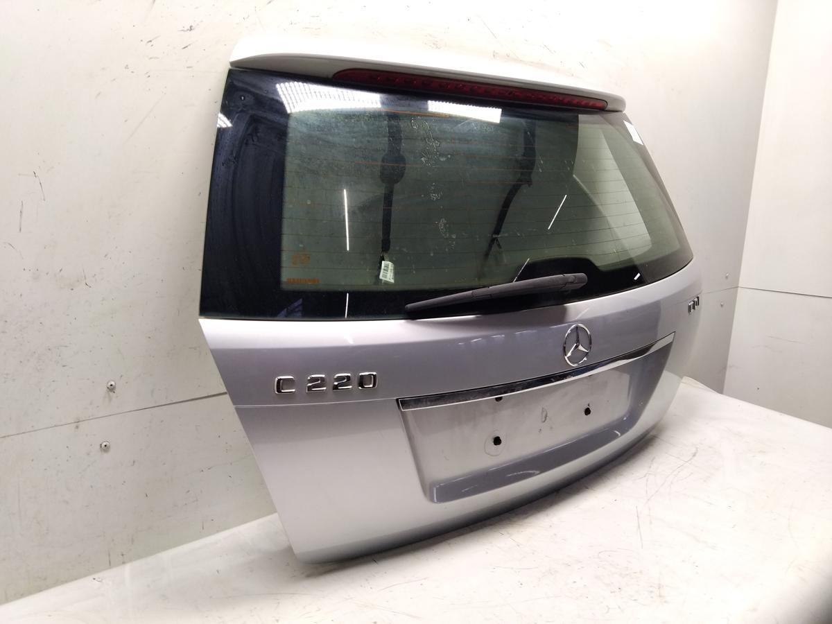 Mercedes C-Klasse 204 Kombi Heckklappe iridiumsilber mit Heckscheibe Bj.2008