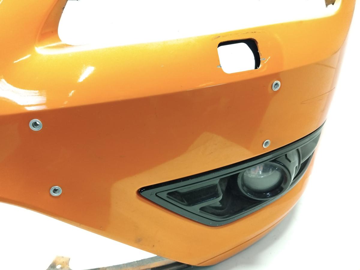 Ford Focus 2 ST original Sto&szlig;f&auml;nger Sto&szlig;stange vorn f&uuml;r SRA Bj.2007 orangemetallic