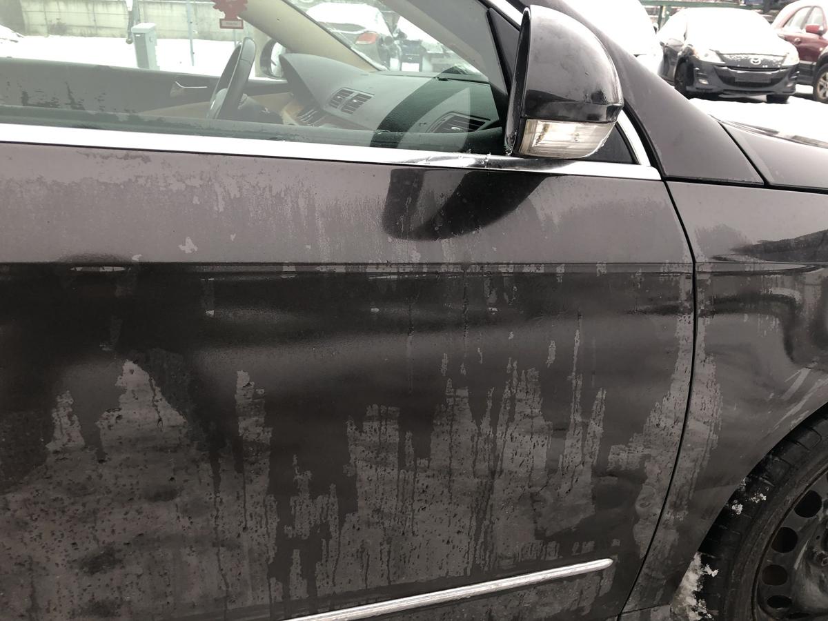 VW Passat 3C Variant T&uuml;r vorn rechts Beifahrert&uuml;r Rohbau Autot&uuml;r LC8Z Moccabrown