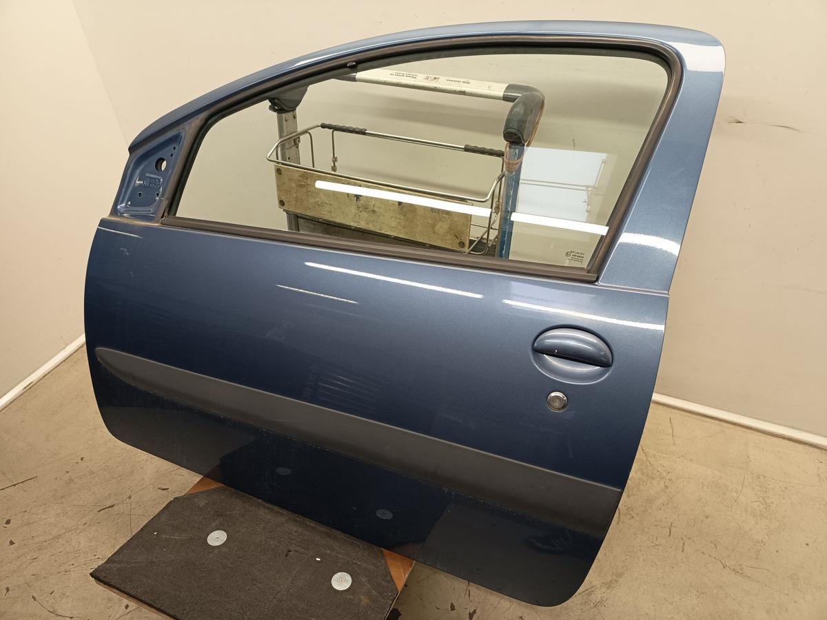 Toyota Aygo original T&uuml;r links 8R3 Grayish Blue perl Baujahr 2009