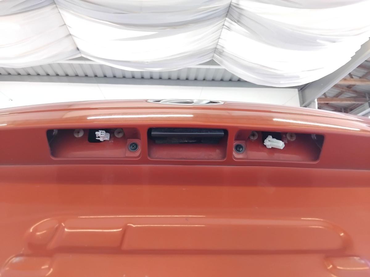 Hyundai Accent 3 MC Heckklappe N8 Tango Red mit Heckscheibe 3-t&uuml;rig BJ2007