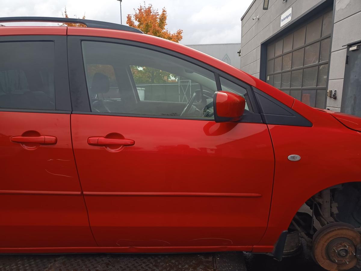 Mazda 5 CR orig Tür vorn rechts Beifahrertür rot Bj 2009