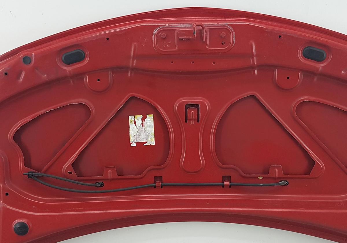 Renault Clio III Motorhaube Frontklappe in OV727 Red Brisk BC Bj2009 Facelift