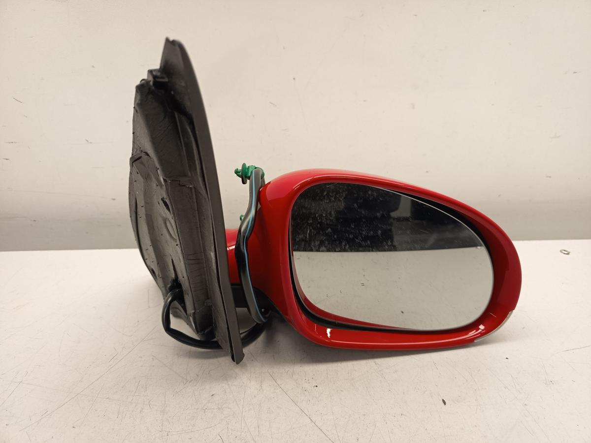 VW Golf V orig Au&szlig;enspiegel rechts Beifahrer elektrisch LY3D Tornadorot Bj 2004