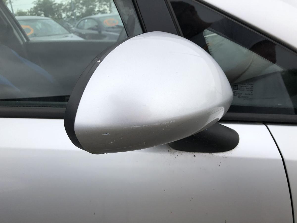 Opel Corsa D Au&szlig;enspiegel rechts Spiegel Seitenspiegel elektr 2AU Starsilber