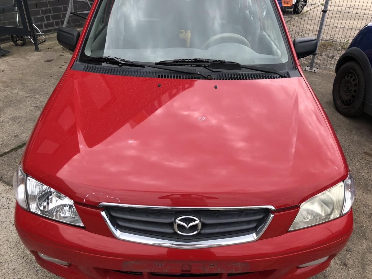 Mazda Demio DW Motorhaube Haube Klappe Deckel vorn Facelift rot ab 2000