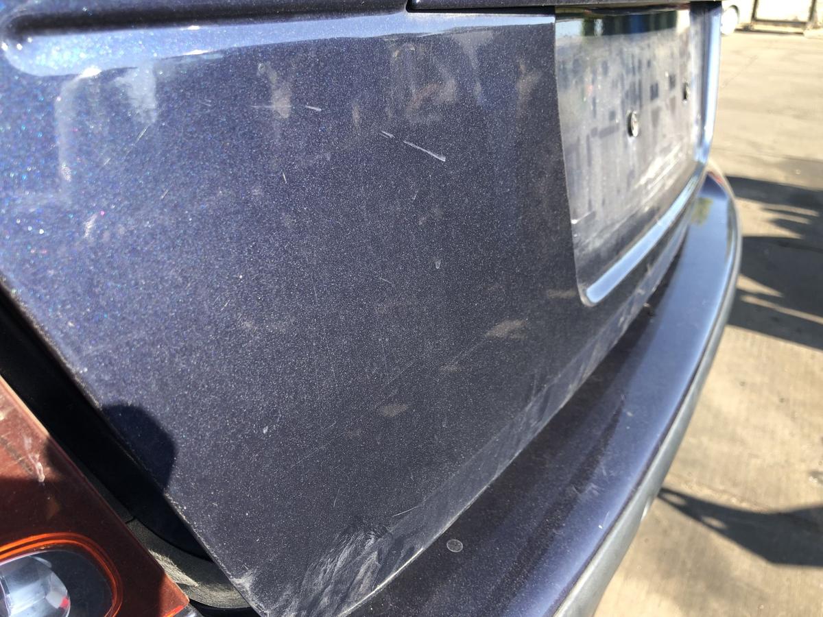 BMW E46 Compact original Heckklappe mit Scheibe 317 Orientblau Bj 2004