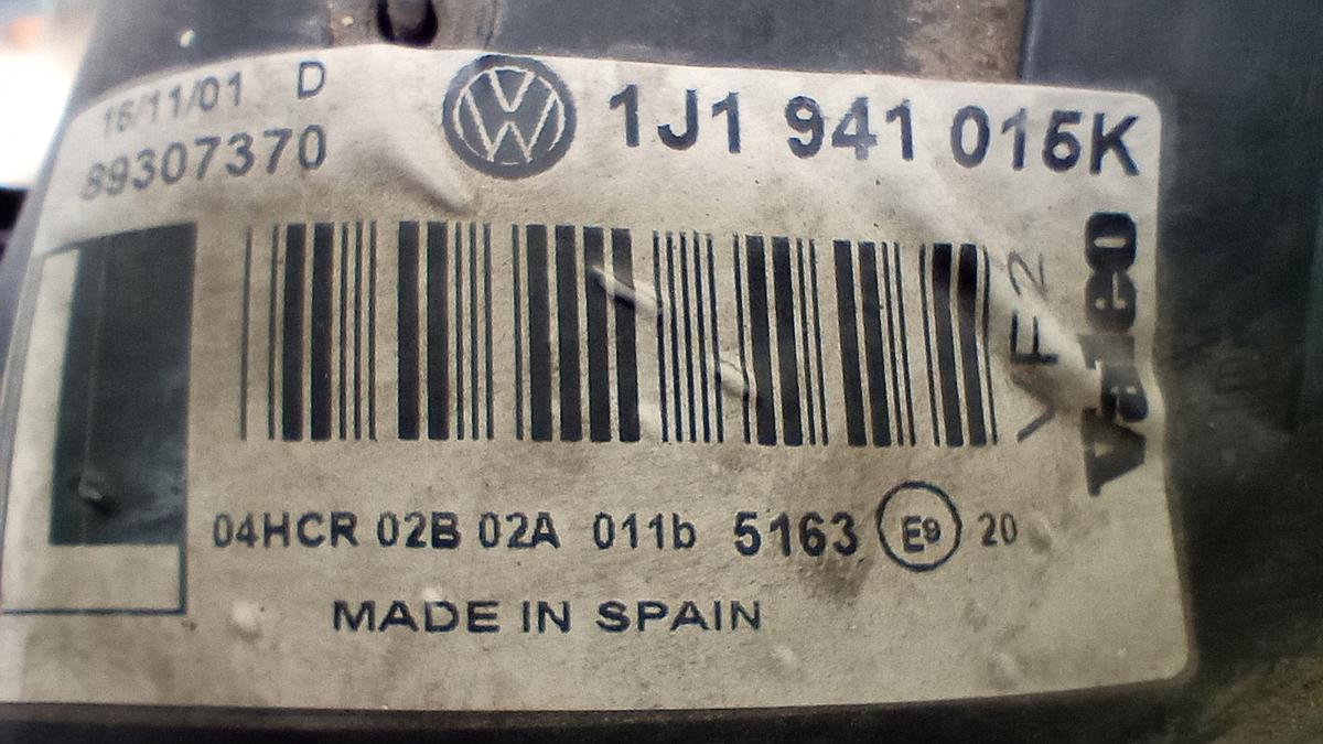 VW Golf IV orig Frontscheinwerfer Scheinwerfer links mit NSW 1J1941015K Bj 2001