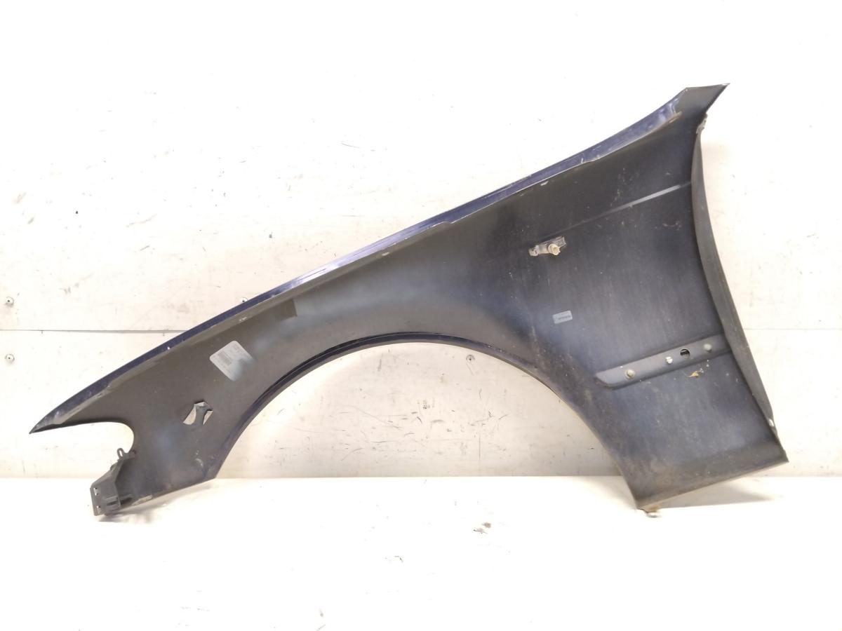 BMW E46 Kotfl&uuml;gel vorn rechts 317 Orientblau Metallic Facelift BJ2002