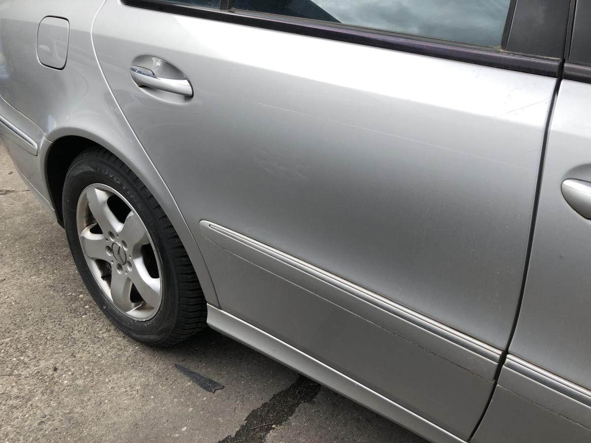 Mercedes E Klasse W211 Limo T&uuml;r hinten rechts Fondt&uuml;r Rohbau 744 Brillantsilber