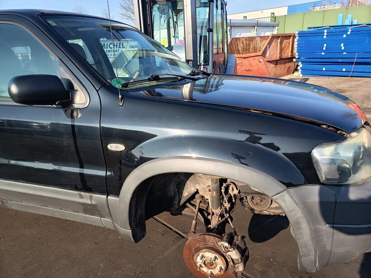 Ford Maverick II original Kotfl&uuml;gel rechts Seitenteil Ebonyschwarz Bj 2005