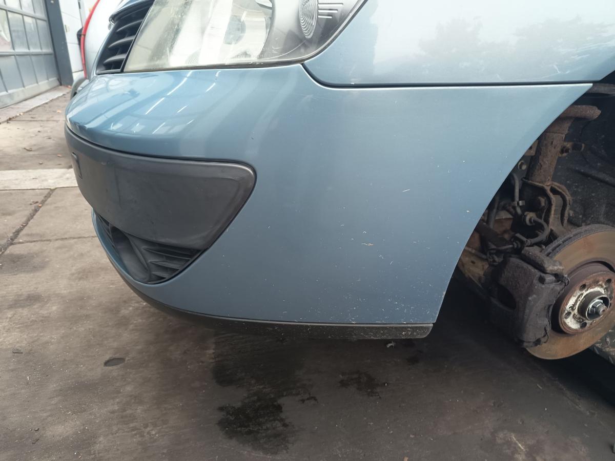 Renault Espace IV JK0/JK1 Bj 2003 original Stoßfänger vorn NSW Blue Ted47