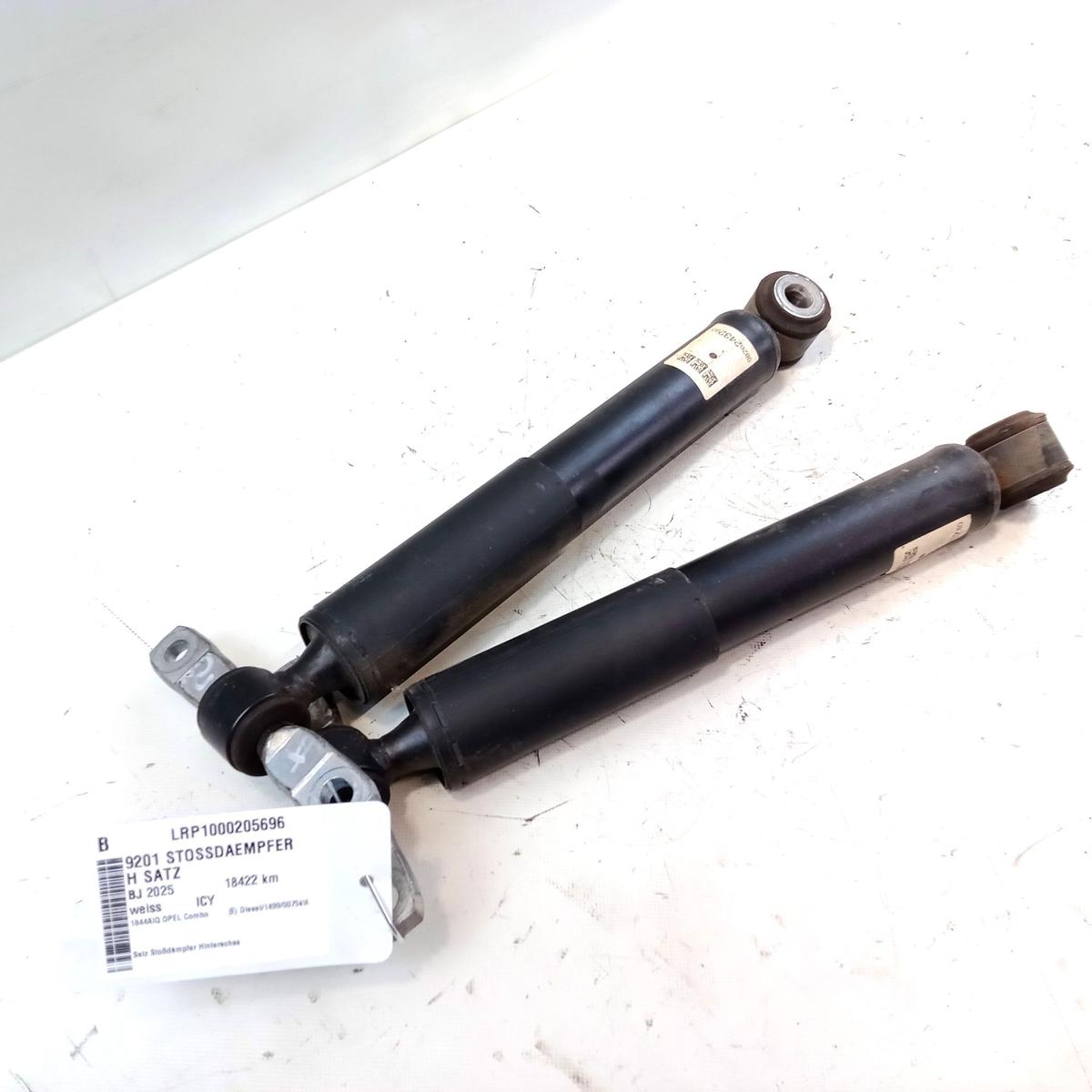 Opel Combo E Cargo XL original Satz Sto&szlig;d&auml;mpfer Hinterachse Bj.2025 9826243280