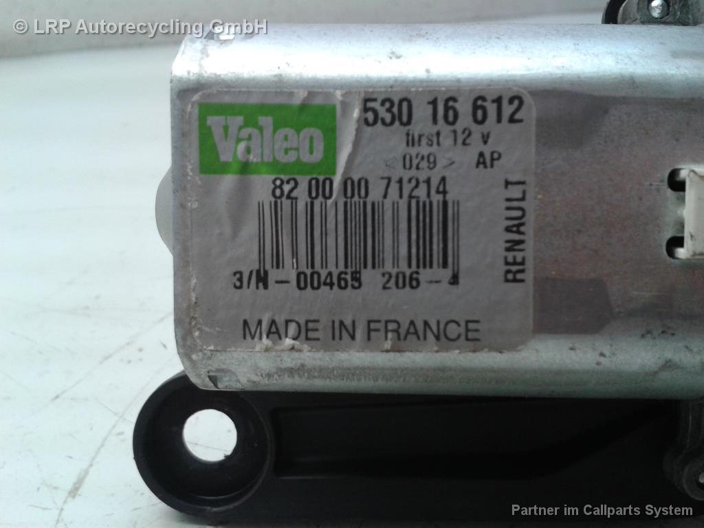 Renault Clio 2 BJ2005 Heckwischermotor Wischermotor hinten 8200071214 Valeo 53016612