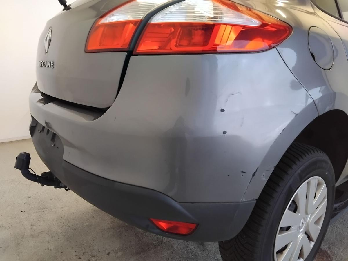 Renault Megane 3 original Sto&szlig;stange Stossf&auml;nger hinten 5-t&uuml;rig Flie&szlig;heck BJ2011 TEKNG Gris Cassiop&eacute;e
