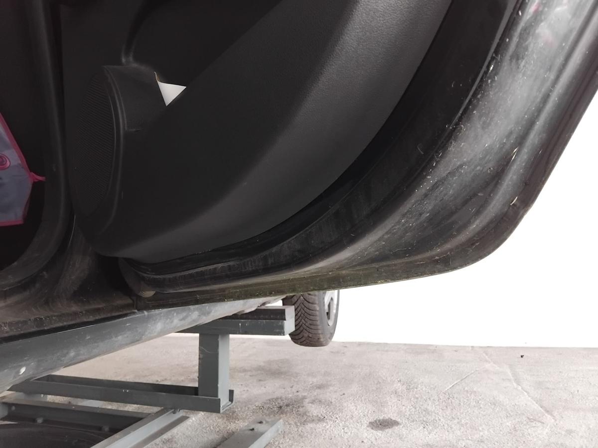 Renault Clio IV X98 T&uuml;r hinten rechts TEGNE Noir Etoile Nacre BJ2016 Flie&szlig;heck