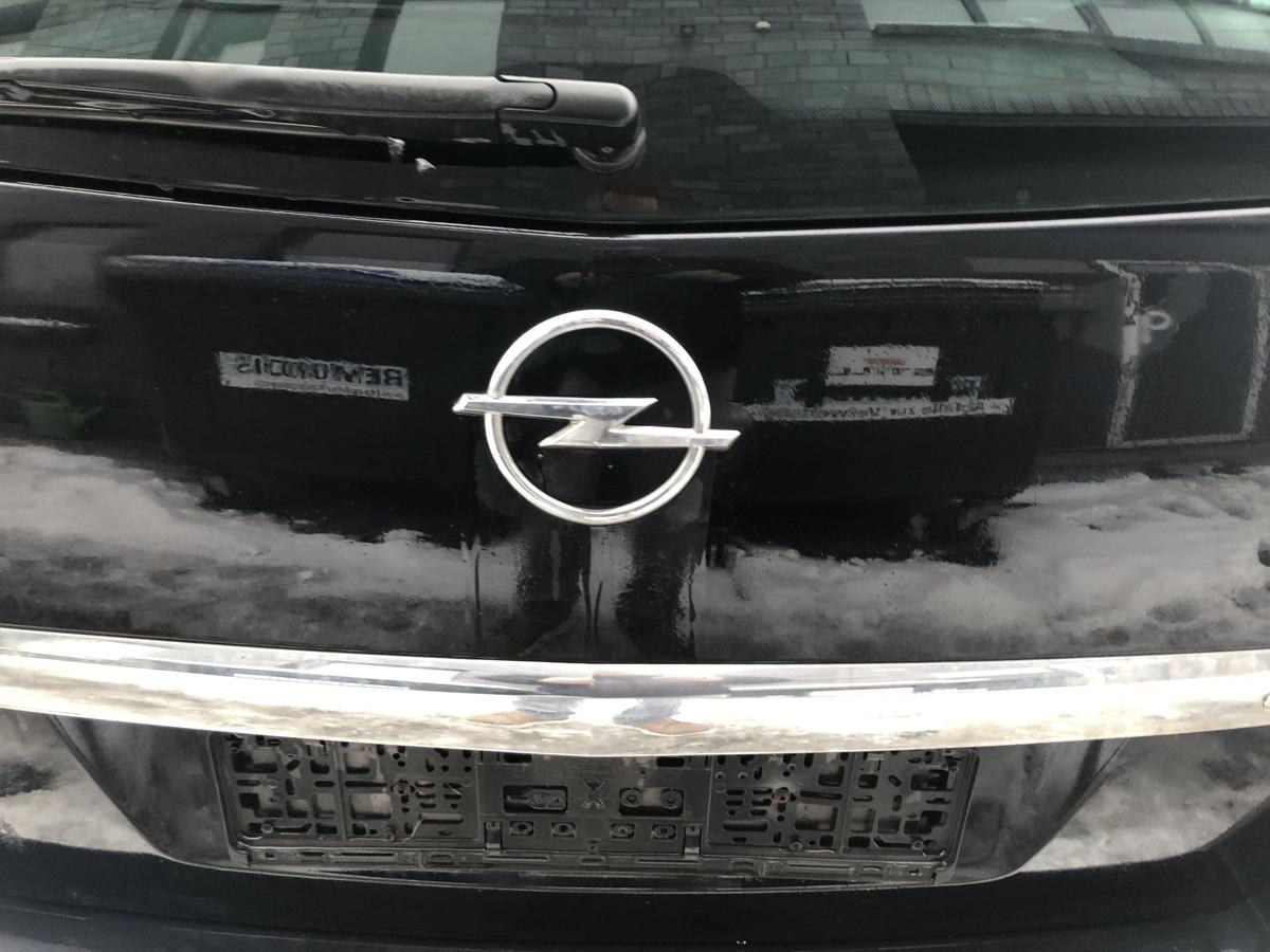 Opel Zafira B Heckklappe mit Scheibe Kofferraumklappe Rohbau 2HU schwarz