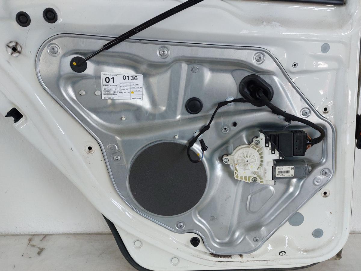 VW Golf 5 1KM Variant T&uuml;r hinten links Kombi Fondt&uuml;r LR9A Campanellweiss