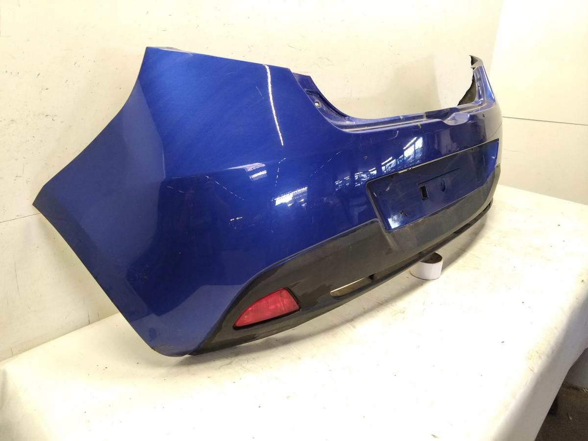 Mazda 2 DE original So&szlig;stange Stossf&auml;nger hinten blaumetallic BJ2009