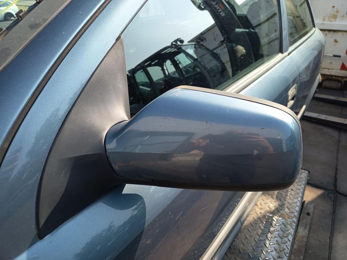 Opel Astra G original Aussenspiegel links mechanisch Z293 Premiumblau Bj 1999