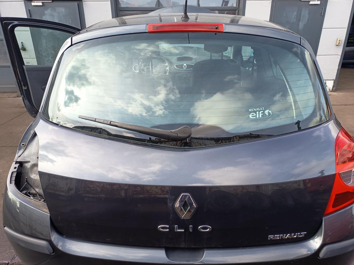 Renault Clio III Limo original Heckklappe mit Scheibe B66 Graphit Bj 2006