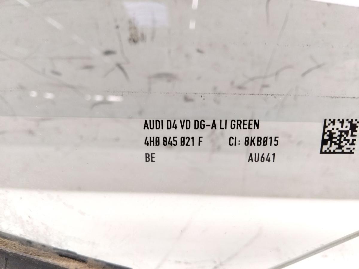 Audi A8 D4 4H orig T&uuml;rscheibe vorn links Doppelverglasung VSG 4H0845021F BJ2015