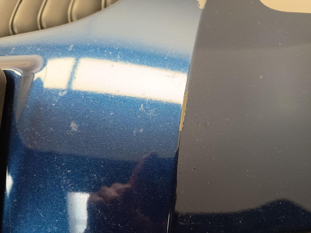 Skoda Fabia II 5J originaler Stoßfänger, Stoßstange vorn LF5Q-Stormblau Bj 2009