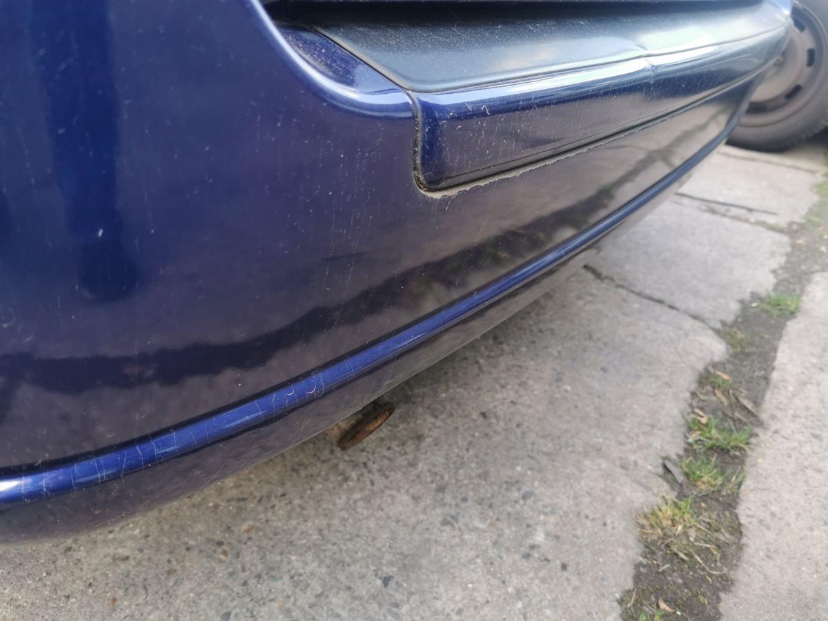 Mitsubishi Space Star DG0 Stossf&auml;nger Stossstange Bumper hinten T18Virtual Blue