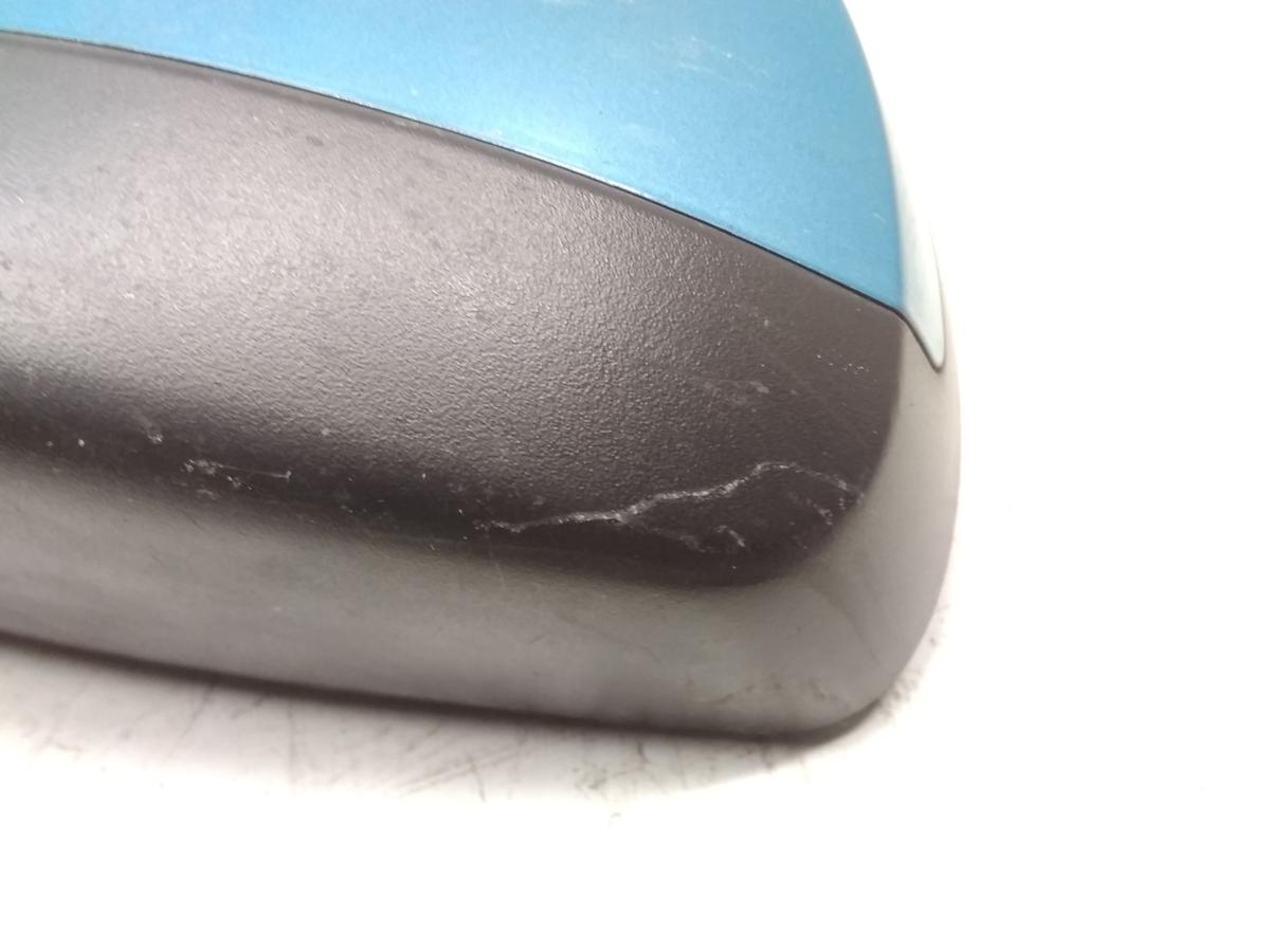 Opel Meriva A Au&szlig;enspiegel links breezeblau elektrisch und beheizt Bj.2003