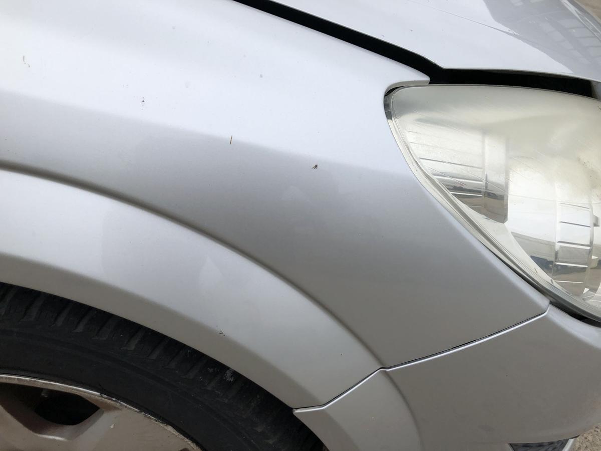 Opel Astra H Caravan Kotfl&uuml;gel vorn rechts Beifahrer Seitenwand 2AU Starsilber