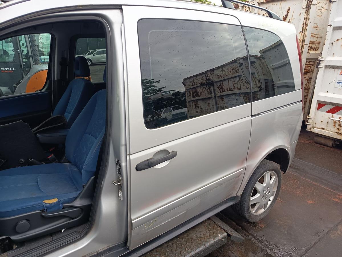 Mercedes Vaneo original Schiebet&uuml;r links Fond 9744 Brillantsilber Bj 2002