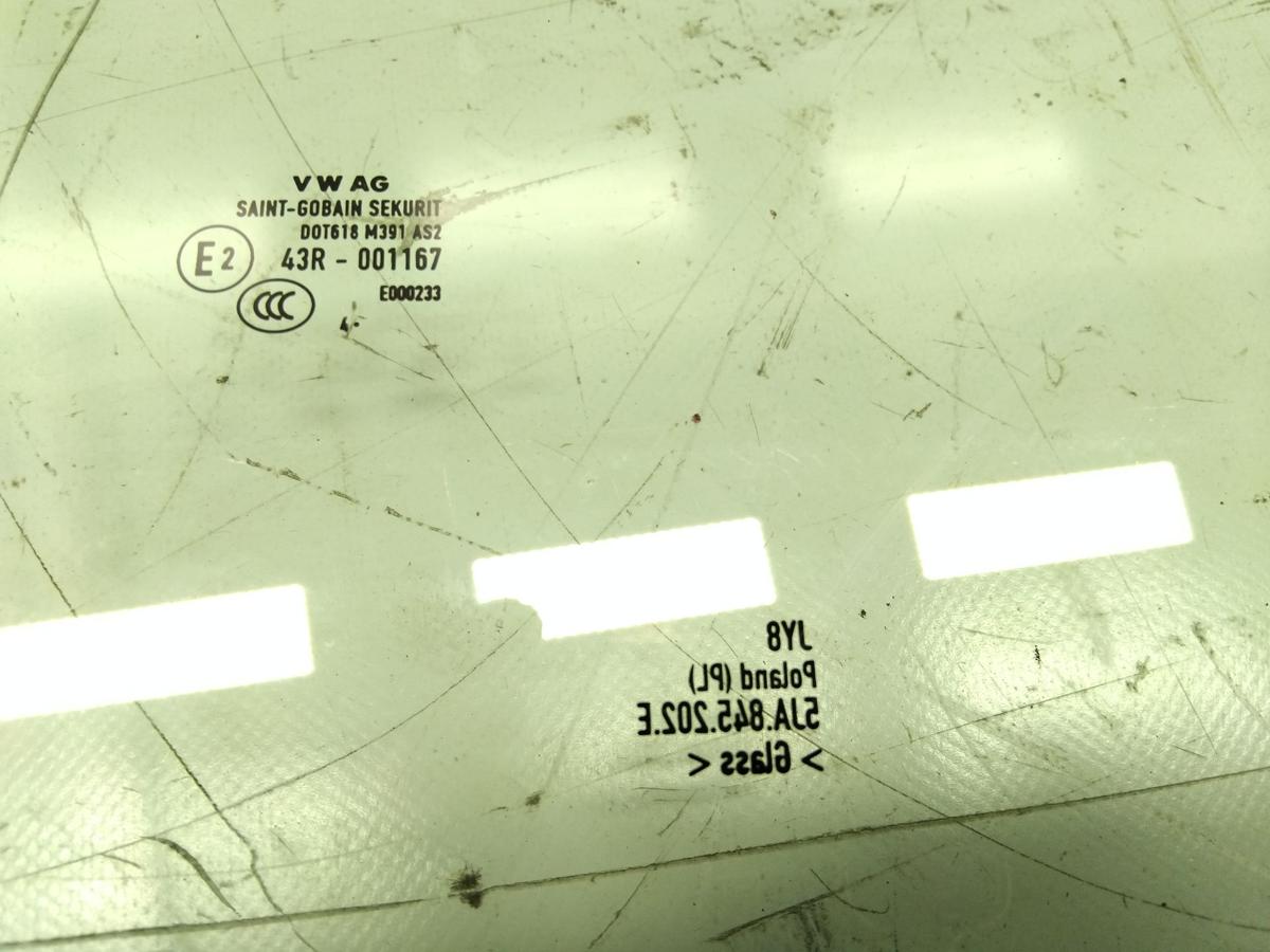 Seat Toledo 4 KG T&uuml;rscheibe vorn rechts gr&uuml;ncolor Bj.2015
