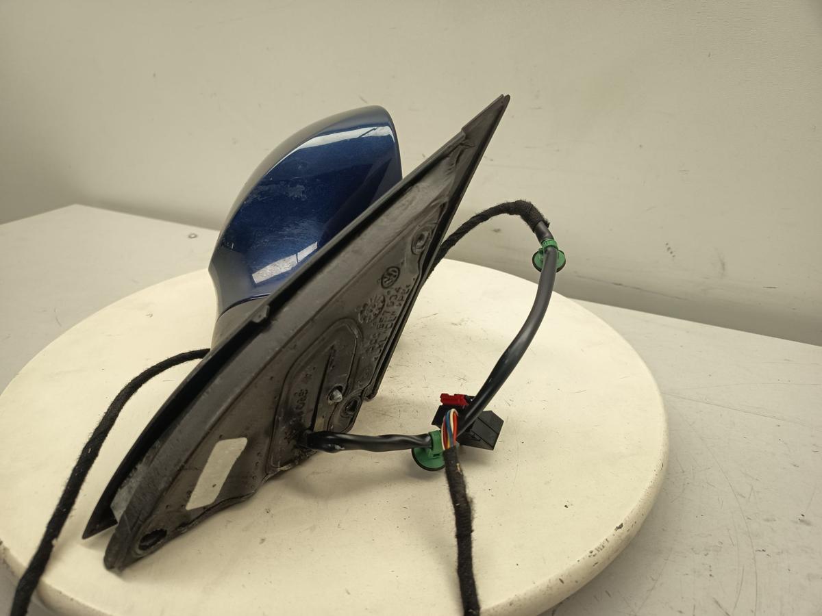 VW Passat 3C B6 original Aussenspiegel rechts elektrisch D5Q Shadow Blue Bj 2008