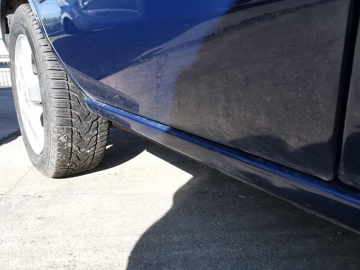 Ford Fusion JU2 Tür Autotür Rohbautür Fondtür hinten rechts Blazer Blau ROH