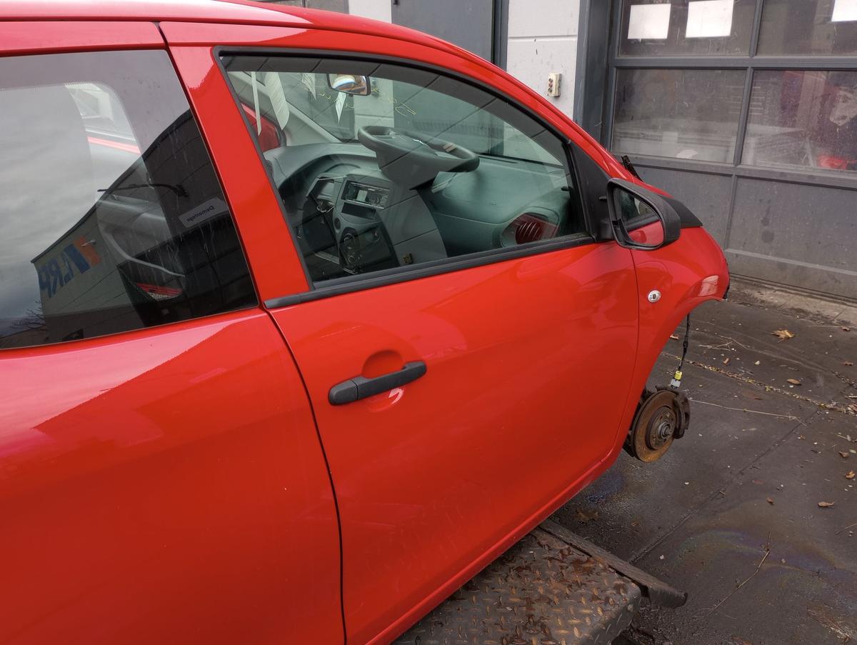 Toyota Aygo II original Tür vorn rechts Beifahrer (Roh) 3P0 Vulkanrot Bj 2018