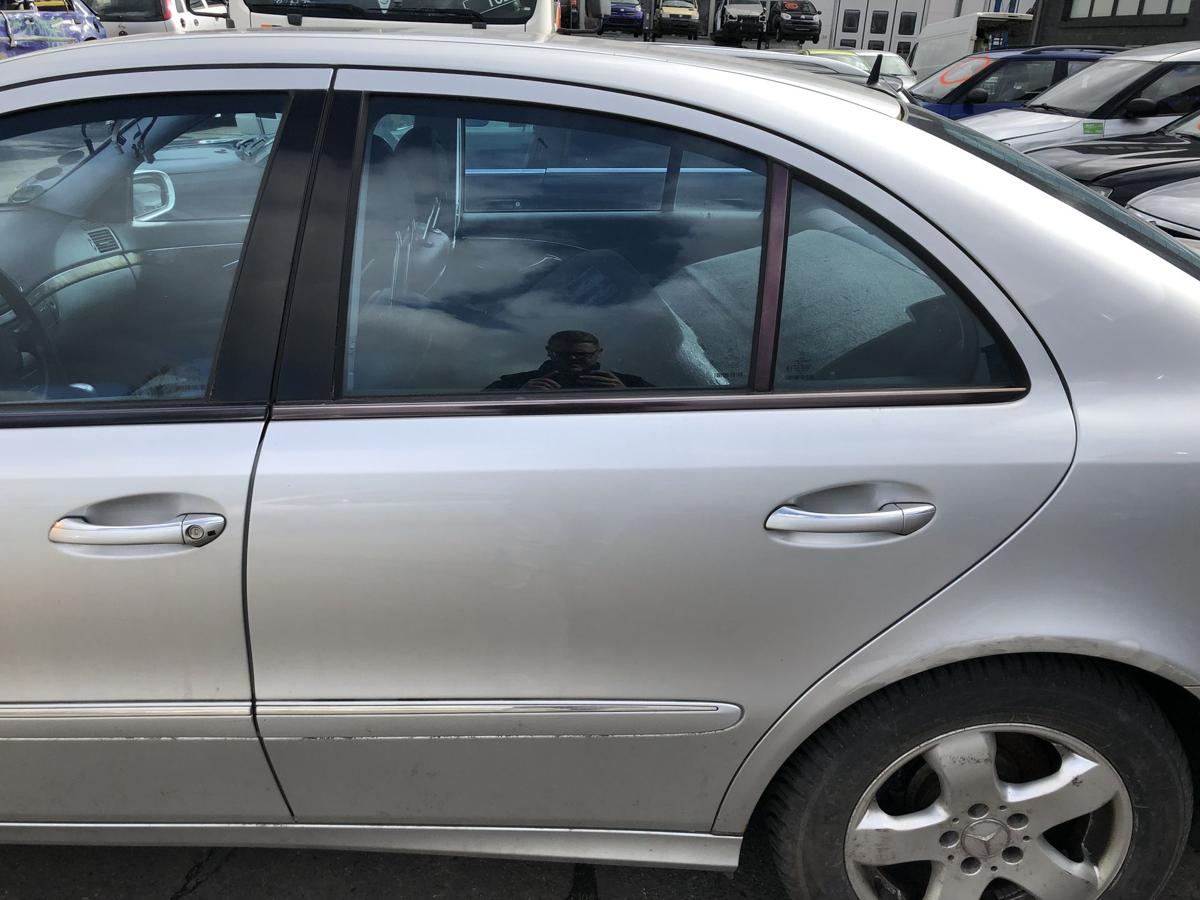 Mercedes E Klasse W211 Limo T&uuml;r hinten links Fondt&uuml;r Rohbau 744 Brillantsilber