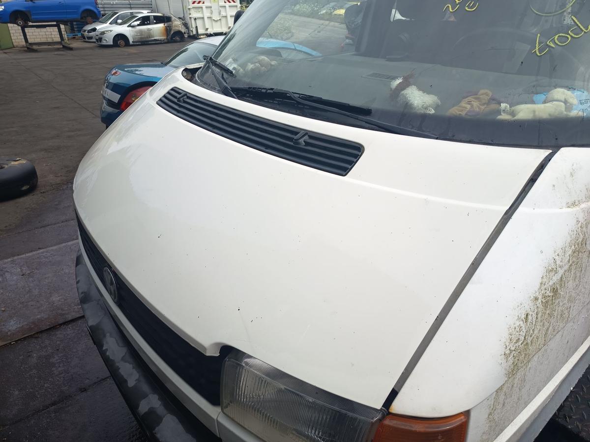 VW T4 original Motorhaube Klappe Deckel vorn Front 902 Grauwei&szlig; Bj 1993