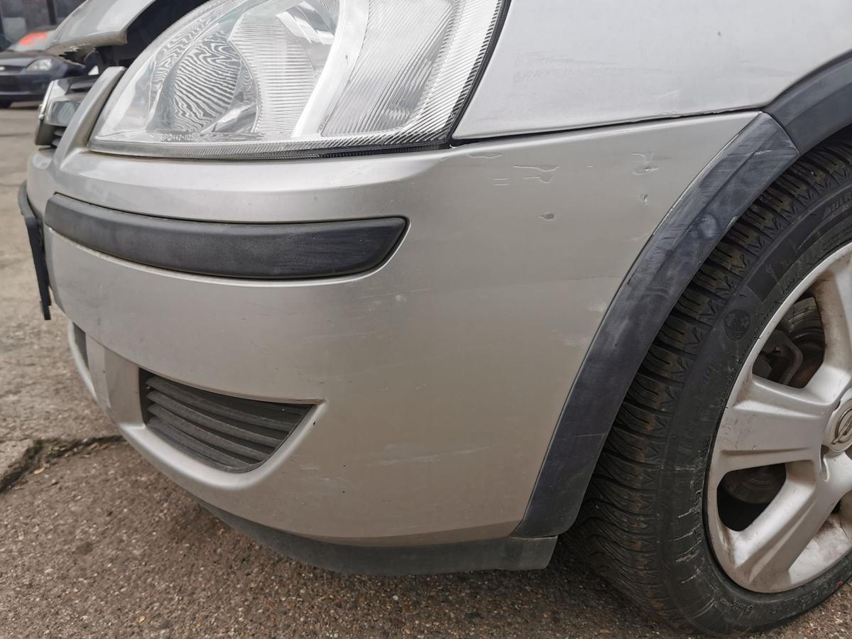 Opel Corsa C Stossf&auml;nger Stossstange Bumper vorn Z157 Starsilber III Met ab 04
