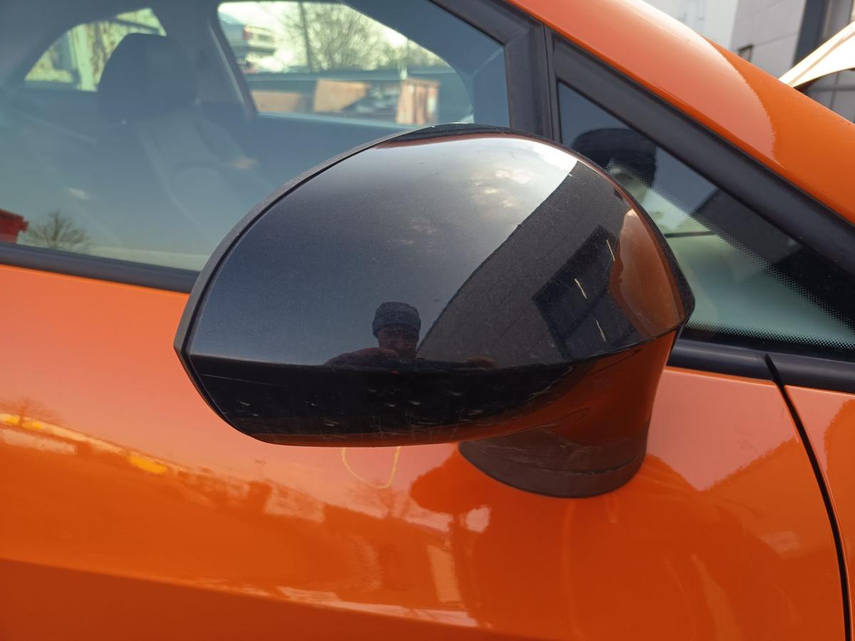 Seat Ibiza 6J original Aussenspiegel rechts elektrisch Satinschwarz Bj 2009