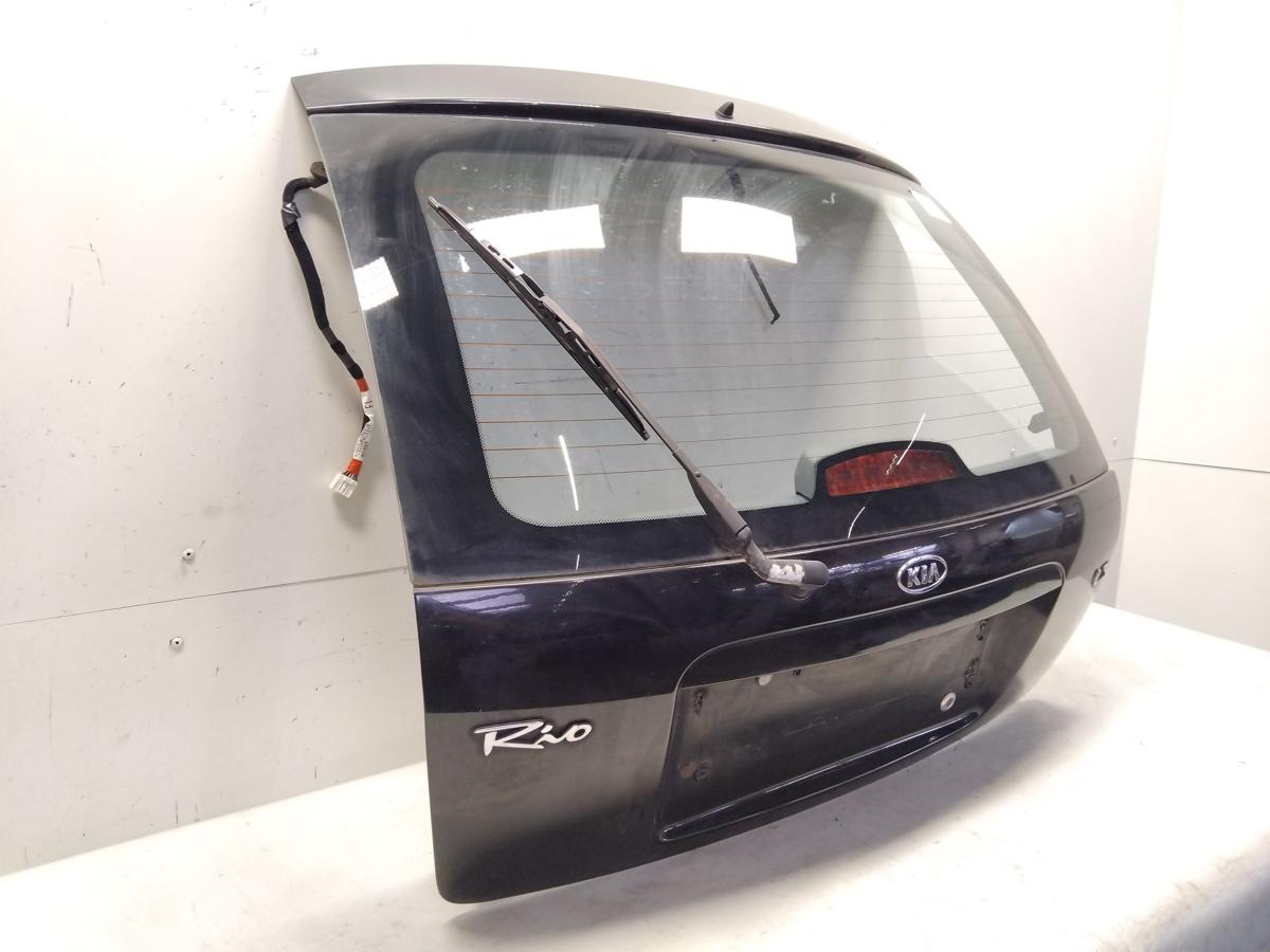 Kia Rio DC Heckklappe MIDNIGHT BLACK Fliessheck mit Scheibe BJ2004