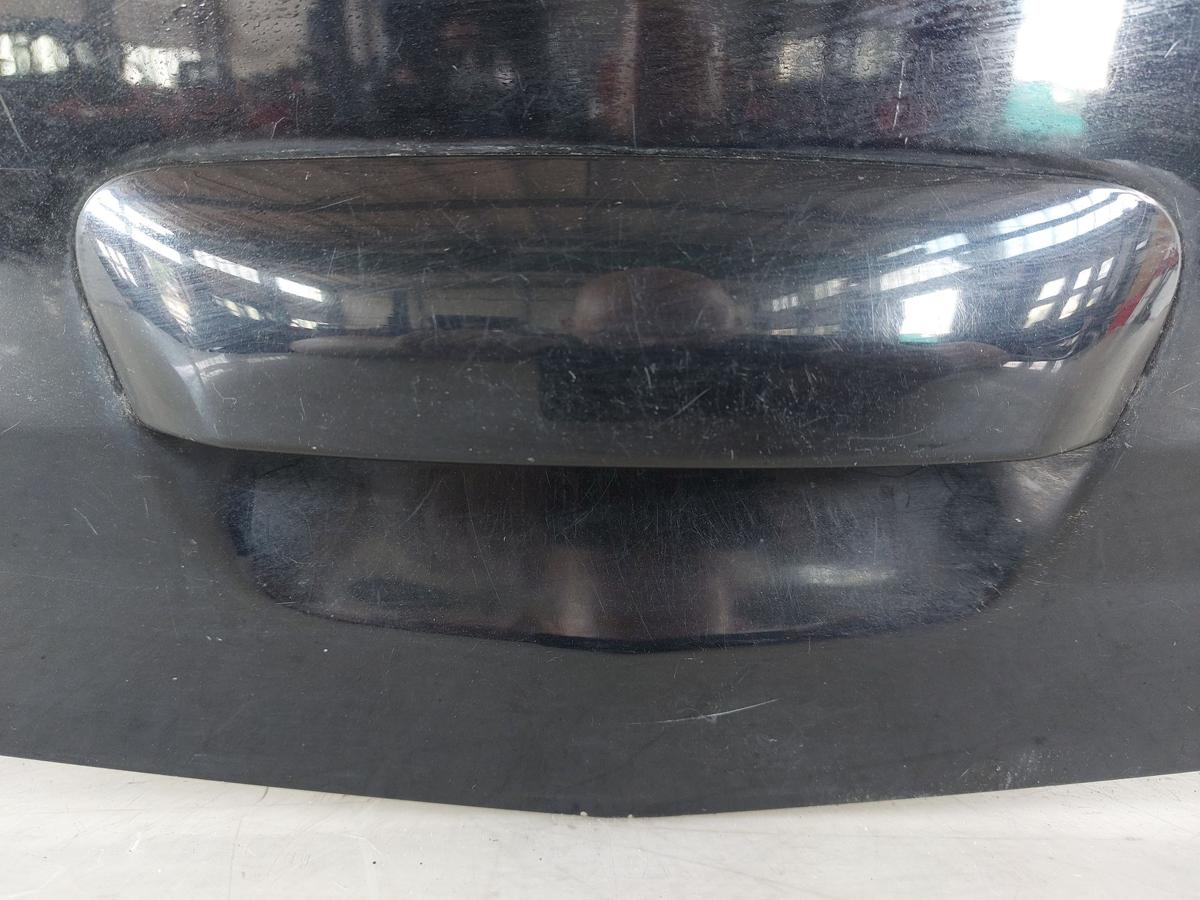 Opel Corsa D Heckklappe mit Scheibe nur f&uuml;r 5 t&uuml;rer im Rohbau 2HU Saphirschwarz