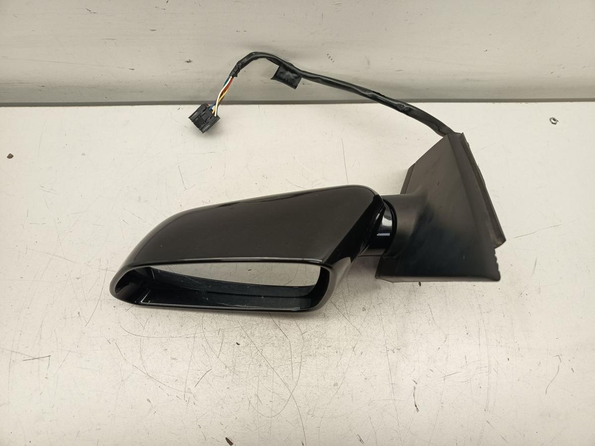 VW Polo 9N3 original Au&szlig;enspiegel links elektrisch LC9Z Black Magic Perl Bj 09