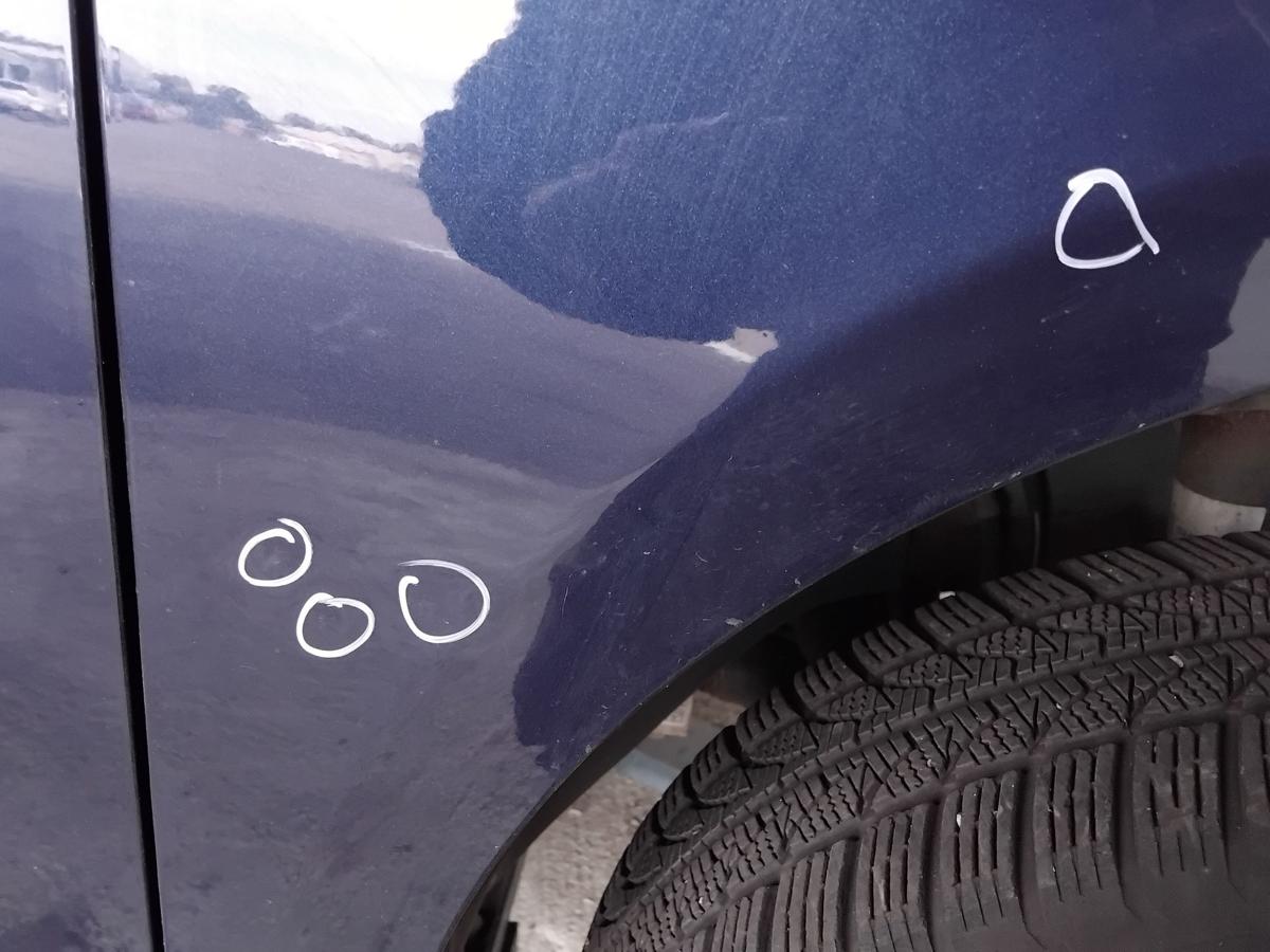 VW Golf 6 Fließheck original Kotflügel vorn rechts LD5Q Shadow Blue BJ2010