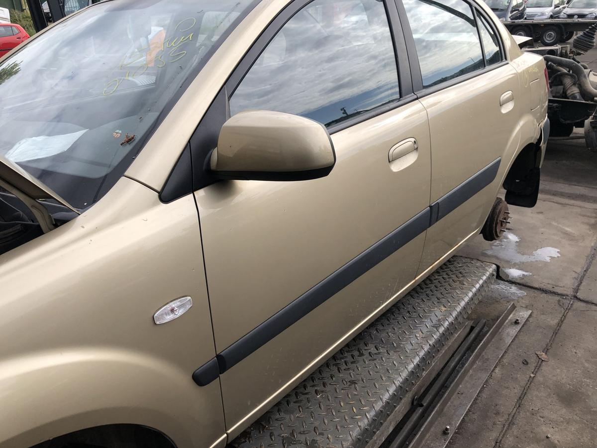 Kia Rio JB original Tür vorn links Fahrer J4 Cashmere beige Bj 2009