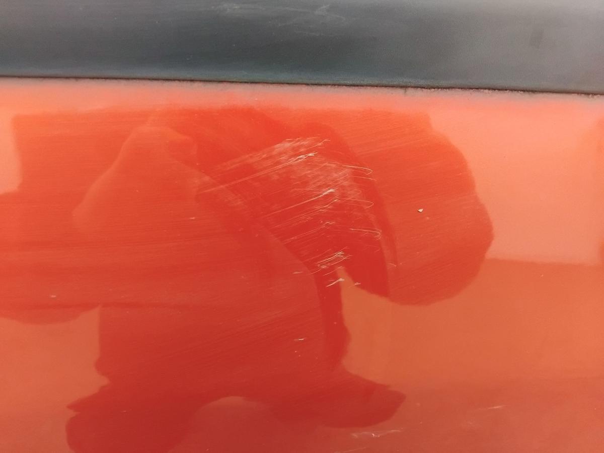 Citroen Berlingo 2 Schiebet&uuml;r rechts EKQ luziferrot besch&auml;digt BJ2010