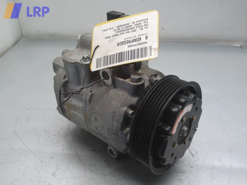 VW Polo 9N Klimakompressor 6Q0820803E BJ2001