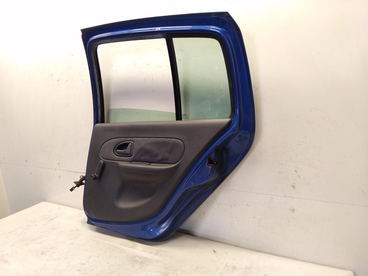 Renault Clio 2 T&uuml;r hinten rechts 5-T&uuml;rer RNA Bleu Extreme Nacre BJ2007