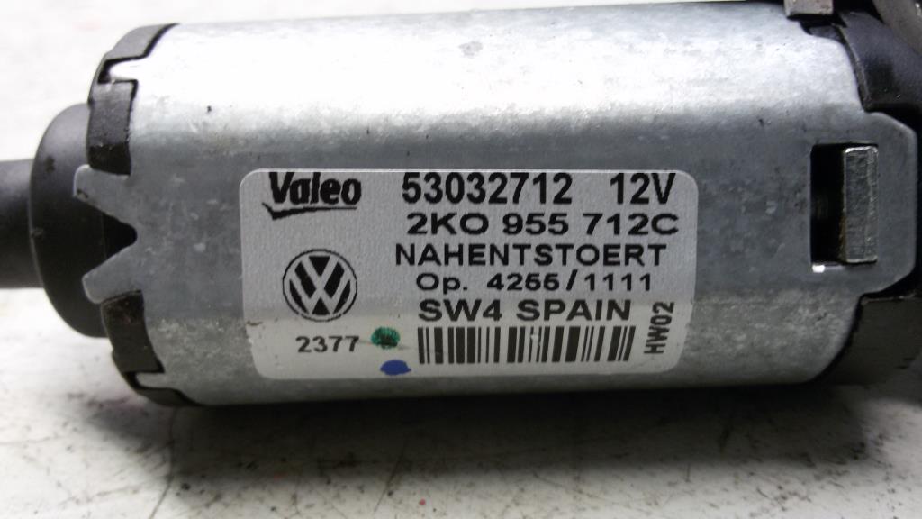 VW Caddy 2K BJ2007 Wischermotor hinten Heckwischermotor 2K0955712C Valeo