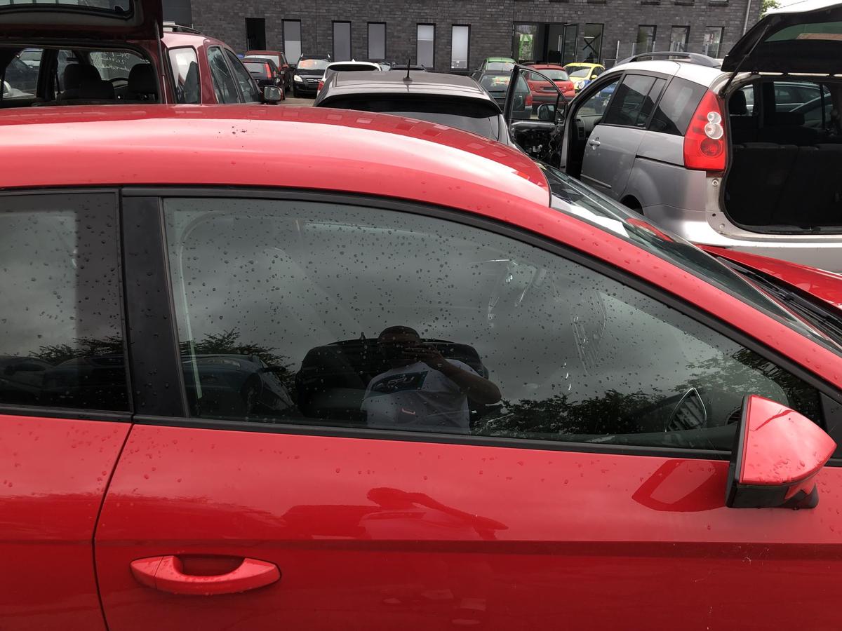 Seat Leon 5F T&uuml;rscheibe vorn rechts Scheibe Seitenscheibe nur 3 t&uuml;rer Colorglas